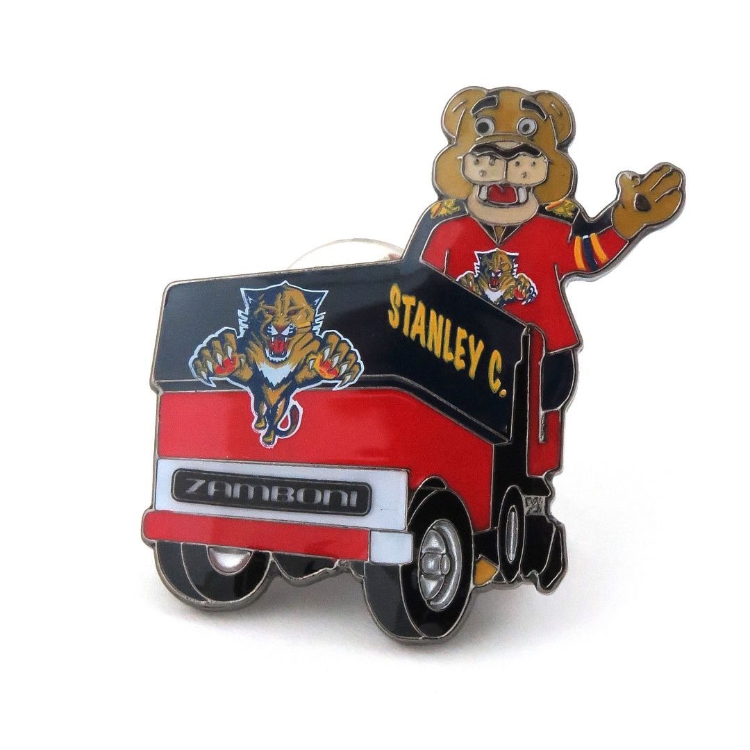 NHL Mascot Zamboni Pin - Choose Your Team