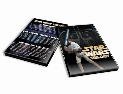 standard dvd cover size. Star Wars DVD Covers