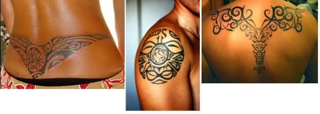 Hawaiian Polynesian Tribal Tattoos