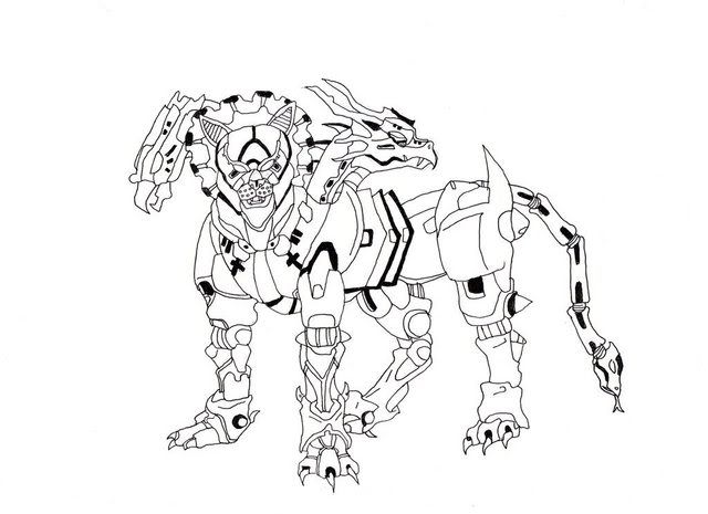 liger coloring pages - photo #25