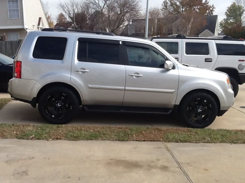 Honda pilot oversized tires #7