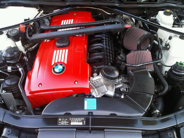 335i engine cover