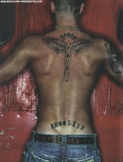 David Beckham 2005's calendar.. Beckham's Body Tattoo.. Nice Ya?