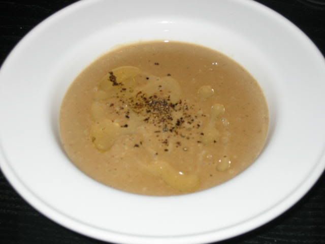 Porcini mushroom soup