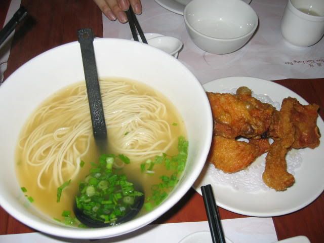 La Mian with fried pork ribs