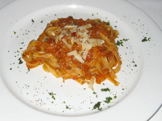 Pasta with ragu