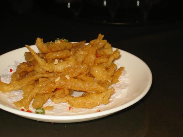 Fried whitebait