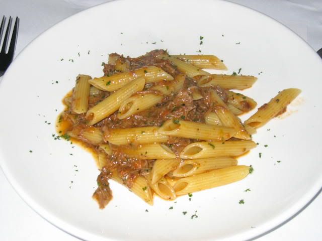 Braised Veal Cheek Penne