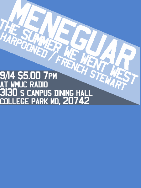 Tonight (14 September) @ WMUC!