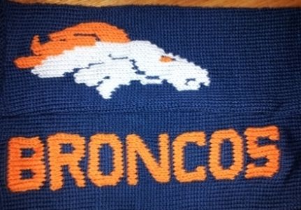 Denver Broncos Scarf