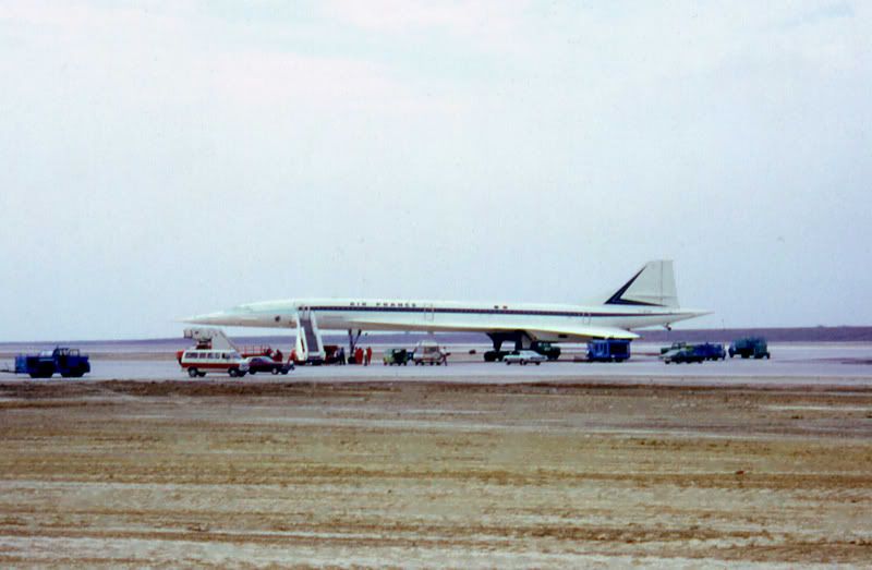 September 1973 Concorde made it's first visit to the US landing at DFW 