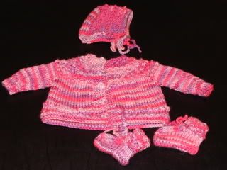 5 Hour Baby Sweater Set