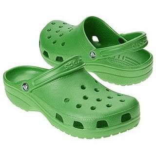 Lime Crocs