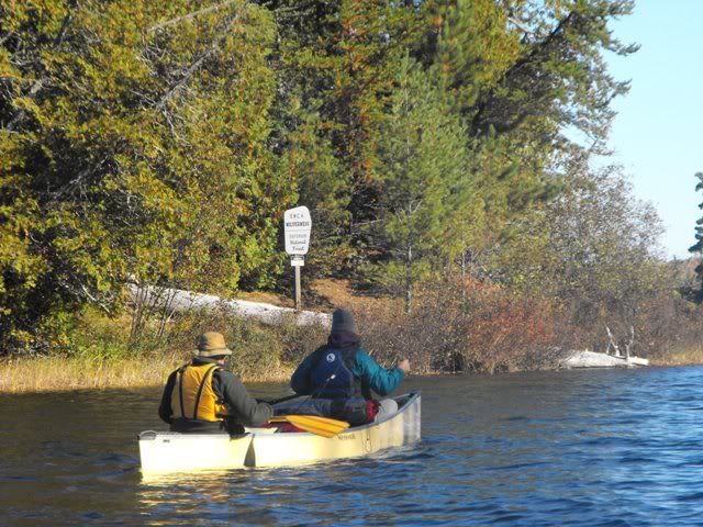 Entering the BWCA