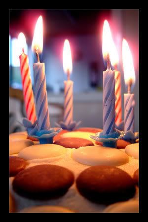 Birthday Cake With Candles. irthday-cake-and-candles