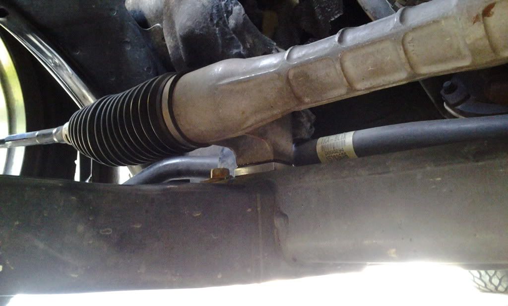 How to Install Steering Rack Spacers Saturn ION RedLine Forums