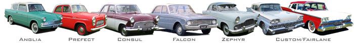 1960 Ford models