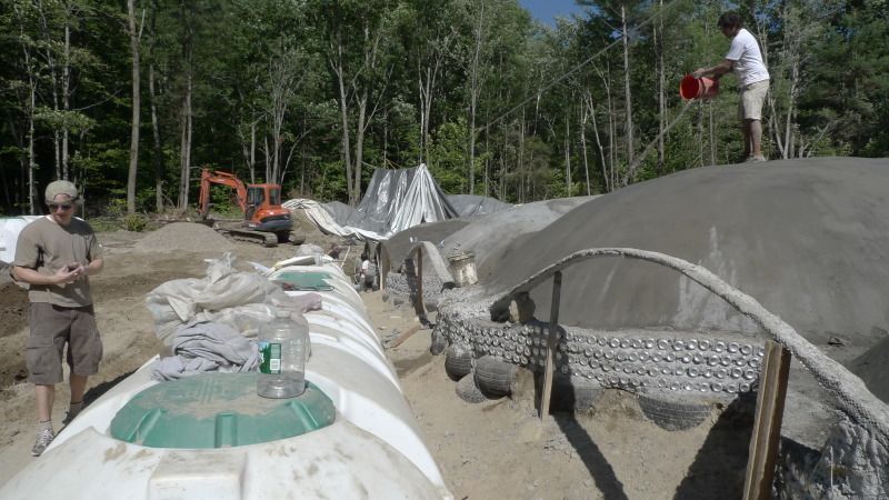 Dome construction.