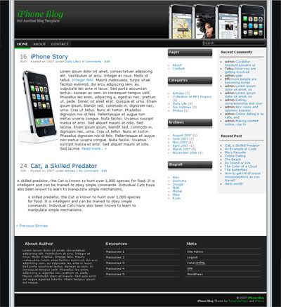 Free Iphone Websites on Free Iphone Templates   Pineapple Iphone