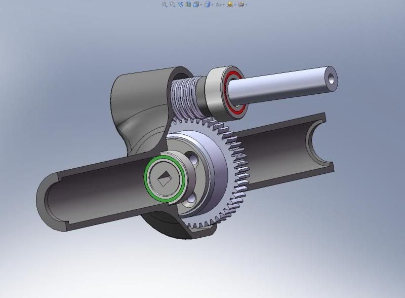 Worm gears disengagement EngineeringClicks