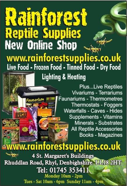 Online Reptile Supplies Shop - Reptile Forums