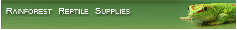 Rainforest Reptile Supplies - Online Shop
