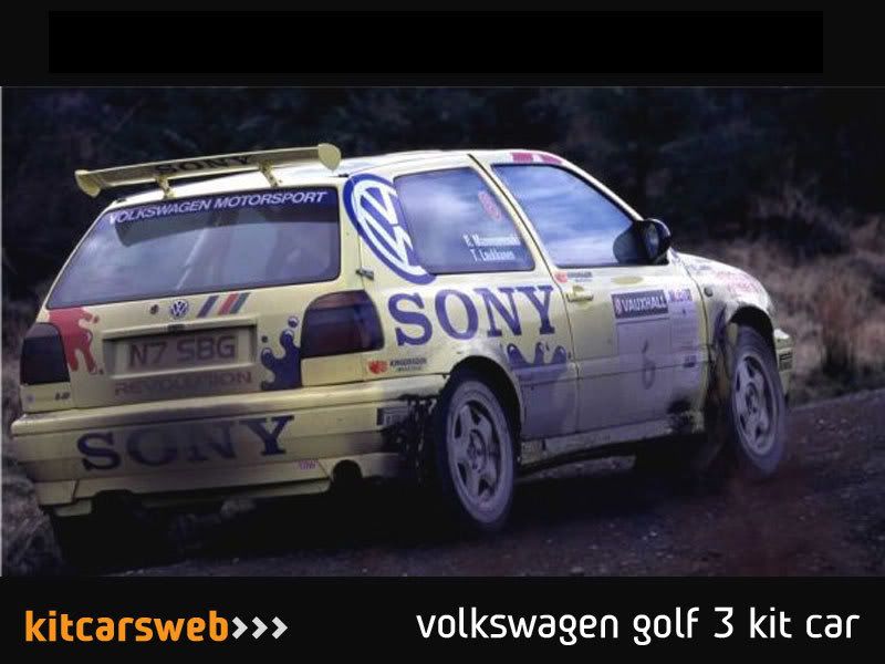 They have quite a history as well as they are off the vw mk3 golf rally car