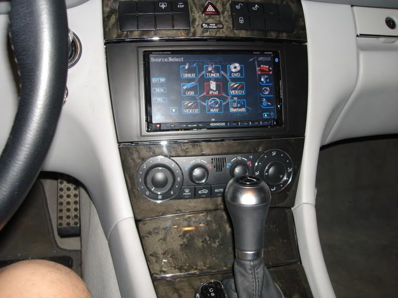 2005 Mercedes c230 aftermarket radio #5