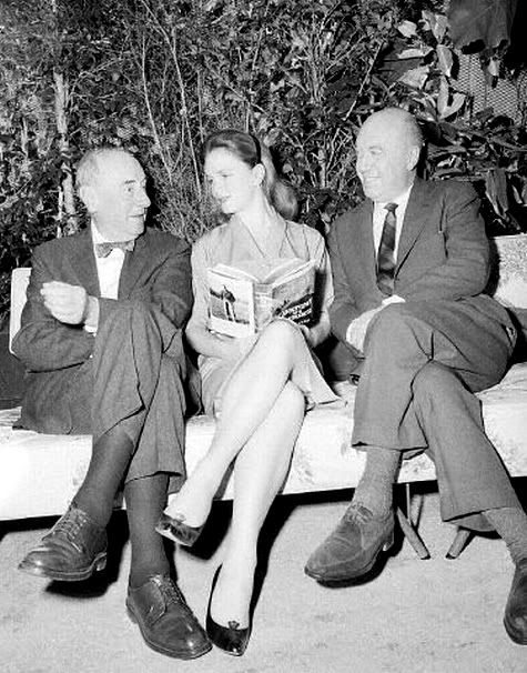 Joseph N Welch Lee Remick and Otto Preminger