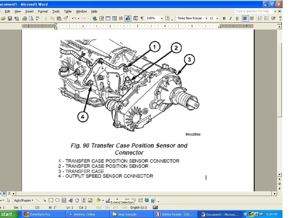 What is the part time light on a jeep liberty