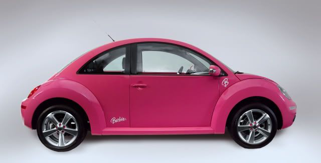 Volkswagen and Mattel has issued a special edition New Beetle Barbie Edition
