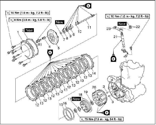 Honda 400ex clutch diagram #5