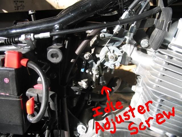Honda motorcycle carburetor adjustment #2