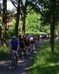 10e Hoge Veluwe skeelertocht verreden