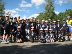 Jillis Hulleman wint mini elfstedentocht.