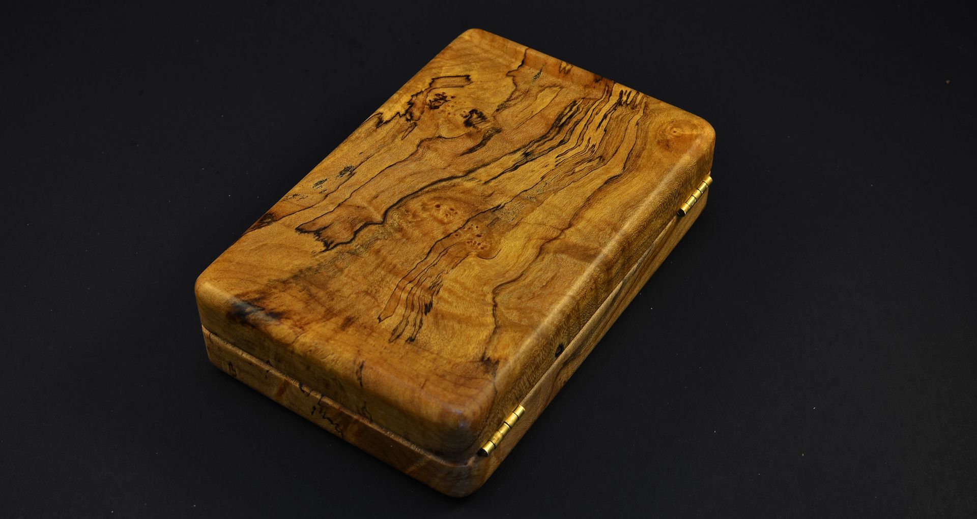 Beautiful, custom wood fly boxes