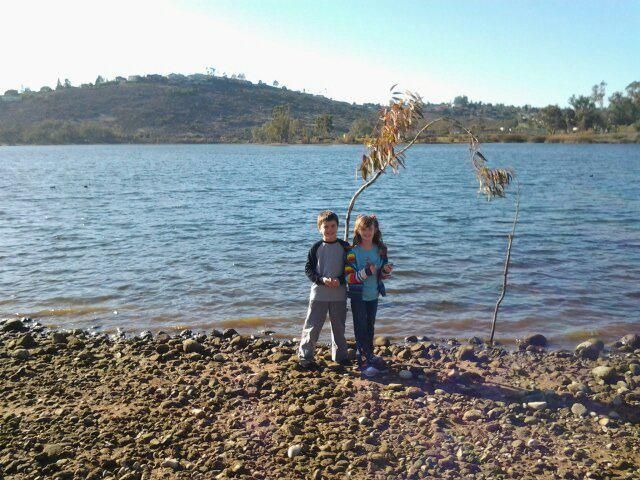 Walking around Lake Murray