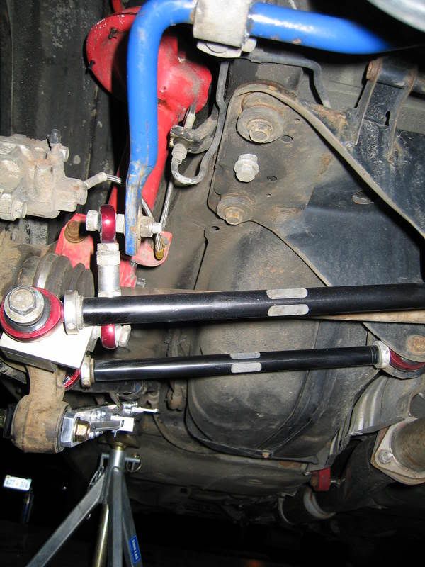 How many people have done Lateral arms and trailing arms? NASIOC