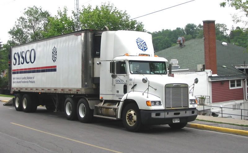 Caught this one delivering to a hotel dining room last summer. Canada Cartage does a lot of Sysco in Ontario.