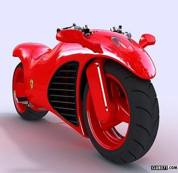 Motorcycle Ferrari