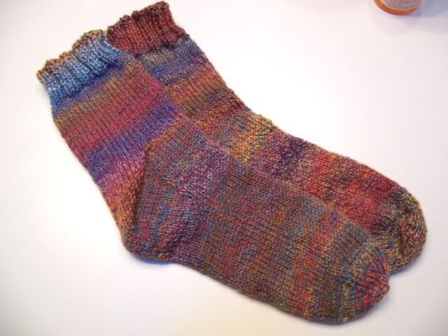 Shades of Fall socks