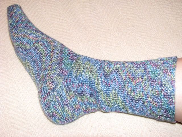 bamboo socks side view