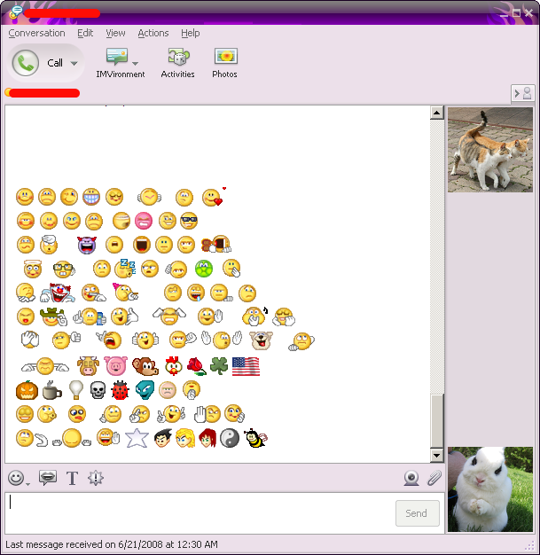 It seems that Yahoo Messenger