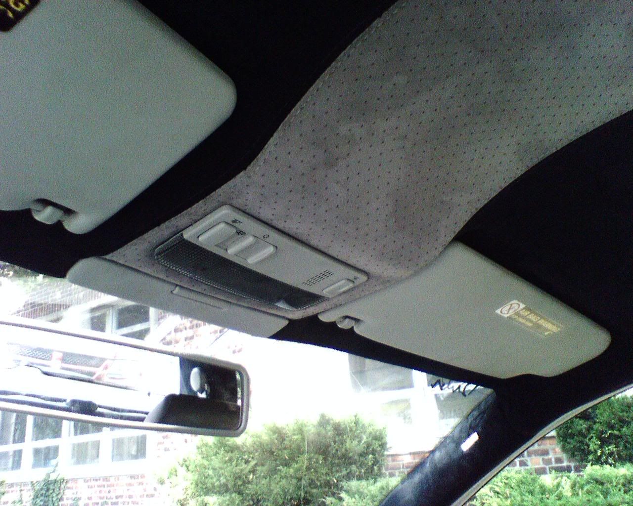 If you have a MK4 GTI/Golf and want a suede headliner....