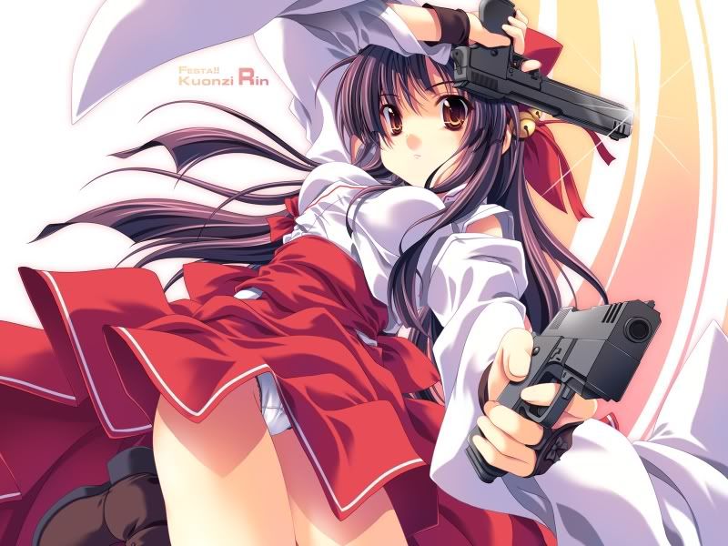  Ecchi7.jpg Anime girls with guns image by squid9.9 