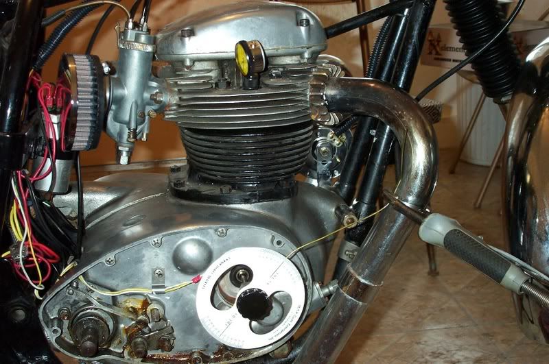 rebuilt BSA engine 1st start questions....setting timing The Jockey