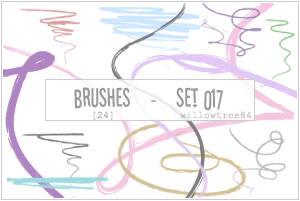 brushes set 017 - preview image