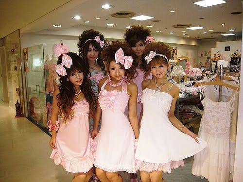 Japanese fashion girls dressup