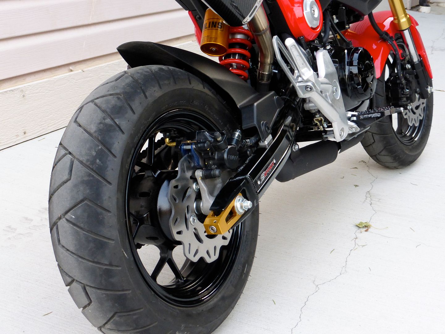 honda grom swing arm