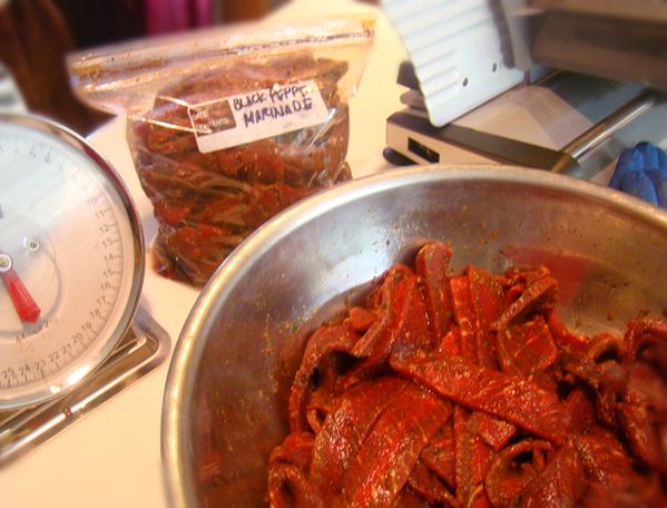 Beef Jerky Marinade Scharf